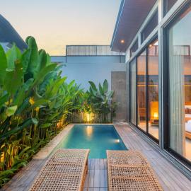 Anasera Villas Echo Beach Canggu, отель в городе Бадунг