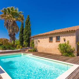 Villa 3 palmiers avec pisicne