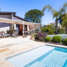 Pool heated whirlpool tub Wi-Fi AC P Private, hotel a Partanna
