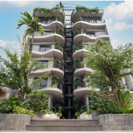 Nu Home - Green Oasis Rooftop Garden - Thao Dien, hotell i Ho Chi Minh-byen