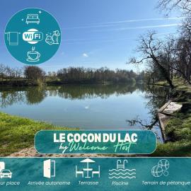 Le Cocon du lac, Duplex 5 pers, Piscine avec Jacuzzi, lac et pêche，蒙夫朗屈安的飯店