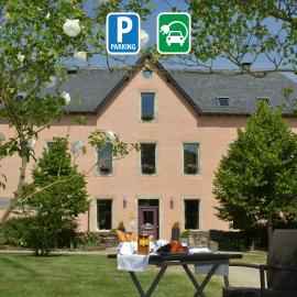 HÔTEL LA FERME DE BOURRAN - RODEZ - parking privé avec bornes pour voitures électriques, hotell i Rodez