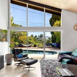 Refreshed Mid-Century Retreat Private Heated Pool, Spa, Steam & City Views