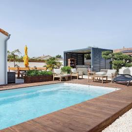 Villa Bleu Azur - piscine, plages, hotel em Angles