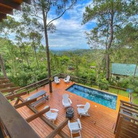 Escpate al Bosque Villa Completa Piscina BBQ Hasta 12 Huspedes