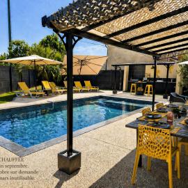 Villa des palmiers - Magnifique villa avec piscine chauffée et terrain de pétanque