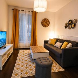 Appartement 2 pieces cosy proche Paris et metro wifi rapide arrivee autonome, hotel a Asnières-sur-Seine