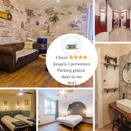 L'Atelier Appartement Classé 4 étoiles jusqu'à 5 personnes, hotel i Metz