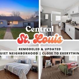 Cute bungalow in a great St Louis neighborhood, Hotel in Saint Louis