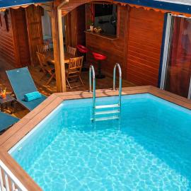 NOUBANA TONA - Villa piscine privée, vue montagne et champs de canne