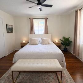 Modern Coastal 1BR w/ Hot Tub | Prime Location
