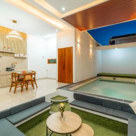 Ghania Villas Melasti, hotel v mestu Ungasan