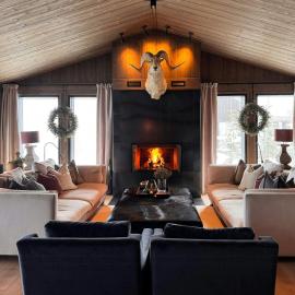 Design Cabin With Sauna And Jacuzzi At Hafjell, viešbutis mieste Øyer