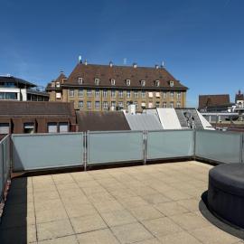 New Penthouse Loft with Rooftop Terrace 50sqm, Hot Tub, Open Kitchen Island, 2 BR, City Center, hotel en Basilea
