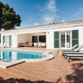 Casa Mediterránea de s'Arenal con piscina privada, hotel Punta Grossában