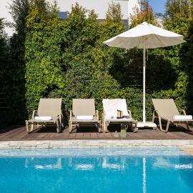 Ixia Pool Villa with sea view roof top, hotel u Ixiji