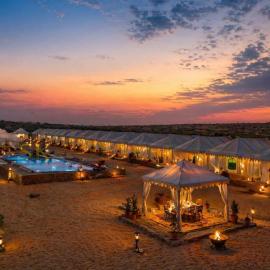 Sky Desert Safari With Swimming Pool