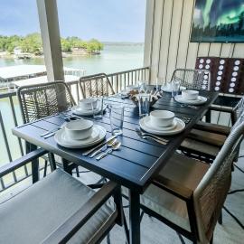 Sunset Lakefront Retreat with Luxe Upgrades