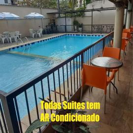 Pousada Parque Suites - Estacionamento e Piscina na Enseada