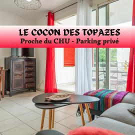 Le Cocon des Topazes - Cosy & Central, Clim, Wi-Fi