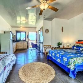 Teahupo'o Lodge Tahiti - Studio Moana, lagon et quai en face - Canoës inclus, готель у місті Teahupoo