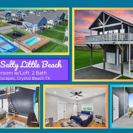 Abode Salty Little Beach home, hotel in Crystal Beach