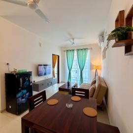 Blu Casetta Resor style 1BR Apt By Amoret homes, хотел в Chicalim