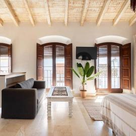 Apartamentos Castillo Quince, hotel i Cartaya