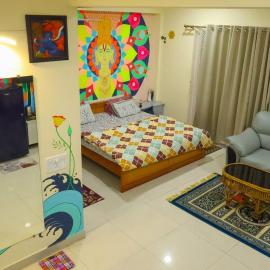 XF134 Siddha Xanadu Studio apartment with Terrace, ξενοδοχείο σε kolkata