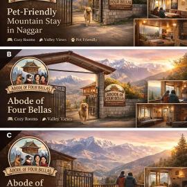 Abode of Four bellas、Nagarのホテル