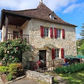 Character home in Loubressac close to Rocamadour、ルブレサックのホテル