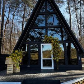 A-frame будиночок，Staraya Guta的飯店