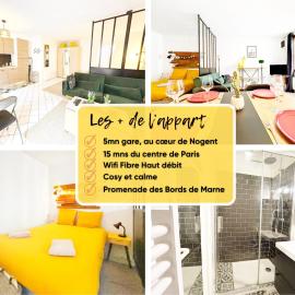 Studio calme, RER 5mn,Paris en 15mn,commerces 3mn