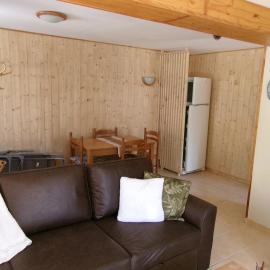 bas de chalet, hotel Allos-ban