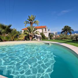 Oasis Villa - Sea View Pool, Sanremo