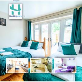 Spacious Modern 6BR Home by Hyped Properties Best for Contractors & Relocators Near Centre with Parking, hotel a Wolverhampton