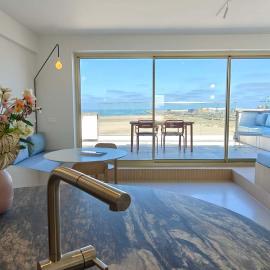 Studio Soetkin - Beach Balcony and Seaviews, viešbutis Briugėje