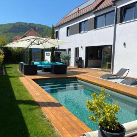 Maison d’architecte située sur la route des vins