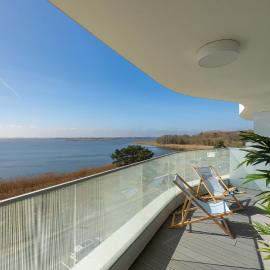 Rogowo PEARL Seaside Apartamenty - prywatne zejście na plażę, basen zewnętrzny, fitness, bawialnia dla dzieci, konsole PlayStation 5, prywatny parking w hali garażowej