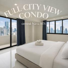 Omni Tower Condo with City Skyline Views in Bangkok Nana