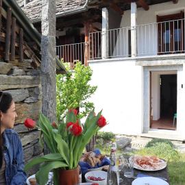 Casa Giacomina Historic farmhouse in the heart of Avegno, hotel a Avegno