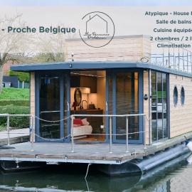 Boat'n Flandres - Houseboat rooftop proche Lille