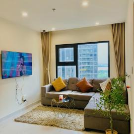 Vinhomes Grand Park 2BR Apartment Spacious Affordable Stay, hotel in Gò Công