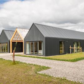 Upper Lochlane, Modern Barn and Winter Garden