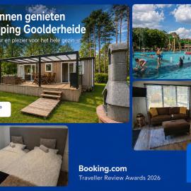 Bocholt में, होटल Luxe chalet voor gezinnen in familiepark Goolderheide met openlucht zwembaden en ruim overdekt terras 24m2
