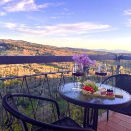 Il Tulipano Bright apartment, parking space, Near the city center, hotel in San Donato in Poggio
