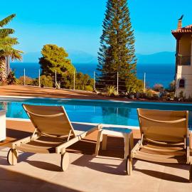 Melission में, होटल Rastoni Sea View Suite with shared pool