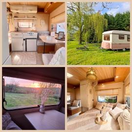 Caravane 'So Cute and Cosy' à la Ferme de la Chevêche - près de Namur - Ardennes, ξενοδοχείο σε Fosses-La-Ville