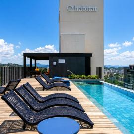 NOVO Loft 910 - 200m da Vila Germanica - Rooftop Pisc, ξενοδοχείο σε Blumenau