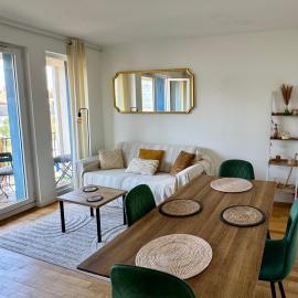Appartement 2 chambres, centre ville, proche mer
